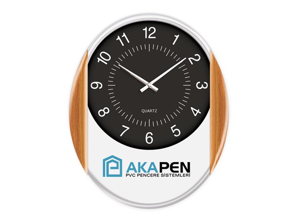 POLO DUVAR SAATİ SİYAH (38 CM)
